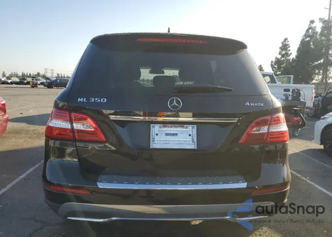 2012 Mercedes-Benz Ml 350 4Matic from USA, damaged, VIN 4JGDA5HB3CA021727